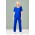 Womens Avery Round Neck Scrub Top - Electric Blue