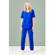 Womens Avery Round Neck Scrub Top