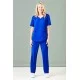 Womens Avery Round Neck Scrub Top