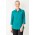 Womens Florence Plain 3/4 Sleeve Shirt - Teal