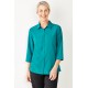 Womens Florence Plain 3/4 Sleeve Shirt