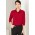 Womens Florence Plain 3/4 Sleeve Shirt - Cherry