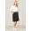 Womens Comfort Waist Cargo Skirt - Charcoal