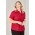 Womens Florence Plain Short Sleeve Shirt - Cherry