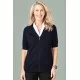 Womens Zip Front Short Sleeve Knit Cardigan Womens Zip Front Short Sleeve Knit Cardigan