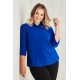 Womens Florence Plain 3/4 Sleeve Shirt