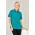 Womens Florence Plain Short Sleeve Shirt - Teal