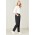 Womens Comfort Waist Slim Leg Pant - Charcoal