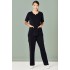 Womens Avery Round Neck Scrub Top