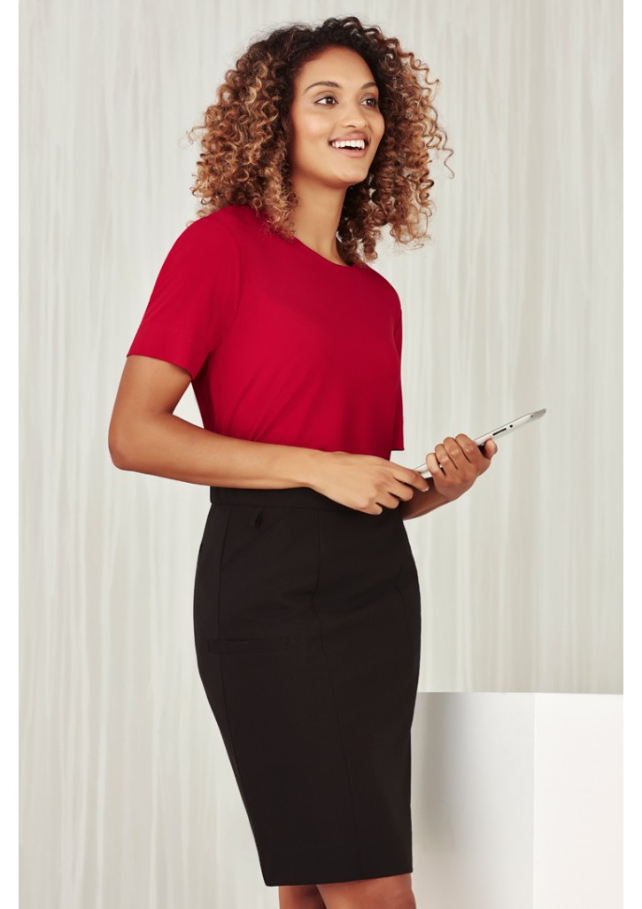 Womens Marley Short Sleeve Jersey Top