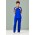 Womens Avery V-Neck Scrub Top - Electric Blue
