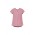 Womens Kayla V-Neck Pleat Blouse - Dusty Rose