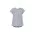 Womens Kayla V-Neck Pleat Blouse - Silver