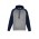 Unisex Hype Two-Toned Hoodie - Grey Marle/Navy