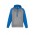 Unisex Hype Two-Toned Hoodie - Grey Marle/Royal
