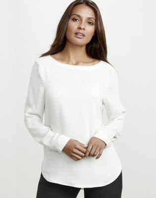 Ladies Madison Boatneck Blouse