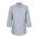1253WL END ON END 3/4 SLEEVE SHIRT - Silver