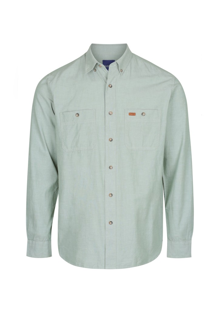 5045LN INDUSTRIAL CHAMBRAY LONG SLEEVE SHIRT