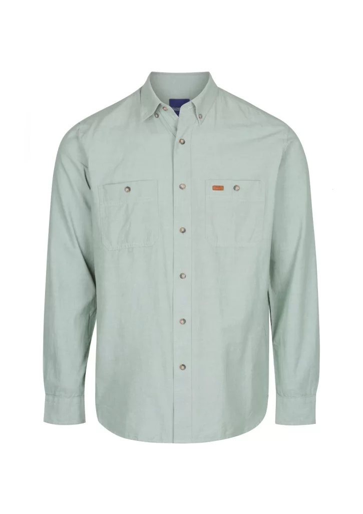 5045LN INDUSTRIAL CHAMBRAY LONG SLEEVE SHIRT