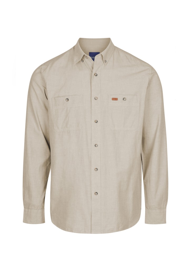 5045LN INDUSTRIAL CHAMBRAY LONG SLEEVE SHIRT
