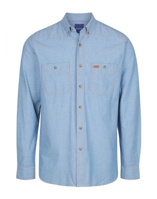 5045LN INDUSTRIAL CHAMBRAY LONG SLEEVE SHIRT
