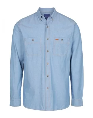 5045LN INDUSTRIAL CHAMBRAY LONG SLEEVE SHIRT