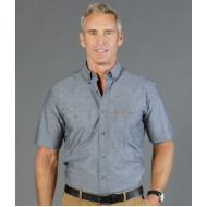 5045SN INDUSTRIAL CHAMBRAY SHORT SLEEVE SHIRT