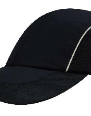 Spring Woven Fabric with Mesh to Side Panels and Peak Cap