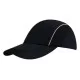 Spring Woven Fabric with Mesh to Side Panels and Peak Cap