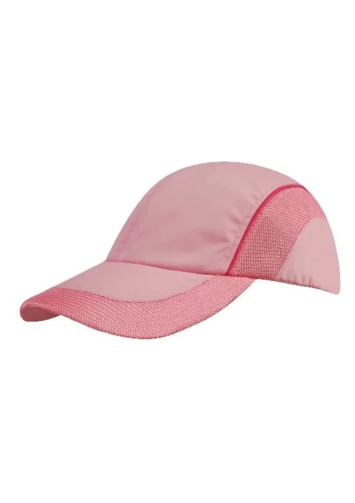 Spring Woven Fabric with Mesh to Side Panels and Peak Cap