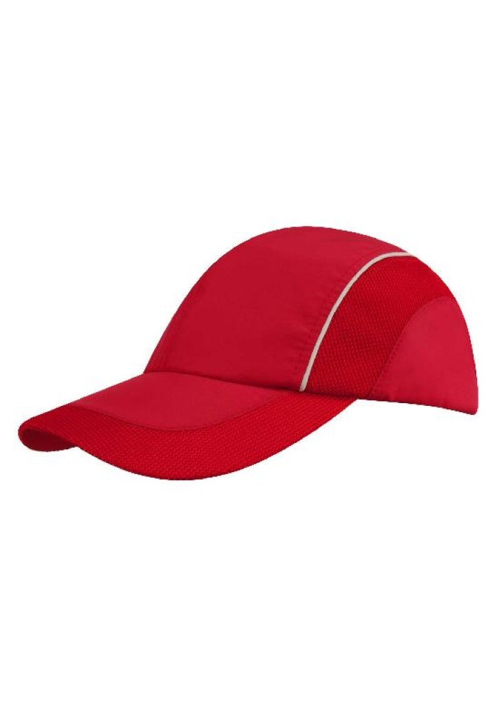Spring Woven Fabric with Mesh to Side Panels and Peak Cap