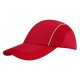 Spring Woven Fabric with Mesh to Side Panels and Peak Cap