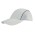 Spring Woven Fabric with Mesh to Side Panels and Peak Cap - White/Navy