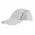 Spring Woven Fabric with Mesh to Side Panels and Peak Cap - White/Navy
