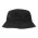 Adults Sport Twill Bucket Hat - Black/White