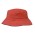 Adults Sport Twill Bucket Hat - Red/Black