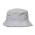 Adults Sport Twill Bucket Hat - White/Navy