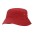 Adults Sport Twill Bucket Hat - Red