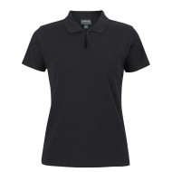 C Of C Ladies Cotton Ss Stretch Polo