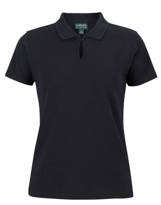 C Of C Ladies Cotton Ss Stretch Polo