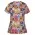 Ladies Scrub Top Printed - Cats & Dogs