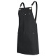 Brass Eyelet Canvas Apron with PU Strap