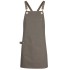 Brass Eyelet Canvas Apron with PU Strap
