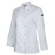 Ladies Long Sleeve Snap Button Chefs Jacket Ladies Long Sleeve Snap Button Chefs Jacket