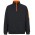 350 Premium Trade 12 Zip Fleece - Black/Orange