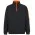 350 Premium Trade 12 Zip Fleece - Black/Orange