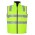 Hi-Vis (D+N) Reversible Vest - Yellow/Navy