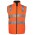 Hi-Vis (D+N) Reversible Vest - Orange/Black