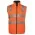Hi-Vis (D+N) Reversible Vest - Orange/Black