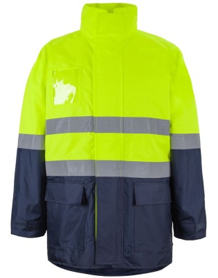 Hi Vis Day + Night Long Line Jacket